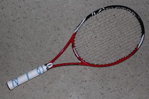 Wilson K Factor K Strike 103 Tennis Racquet 4 3/8" grip, New grip and strings