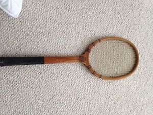 Antique Wooden Goldsmith Tennis Racquet