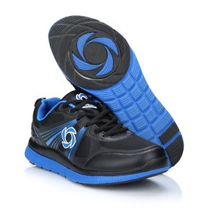 Rotasole Men's Training Shoes 9 Rotating Sole Sneakers Tennis Shoes Black/Blue