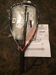 Gearbox GBX1 165Q Orange Racquetball Racquet 3 5/8 Grip