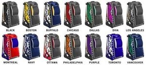 Grit HTSE Hockey Torre Ruedas Equipment Bolsa - 3