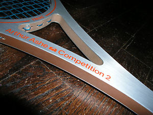 HEAD ARTHUR ASHE COMPETITION 2 VINTAGE TENNIS RACQUET 4 1/2" L MADE IN USA