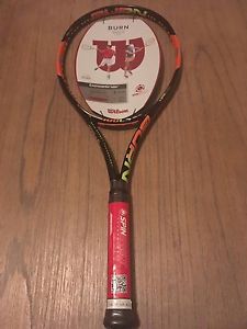 Wilson Burn 100LS Lite Tennis Racquet New With Tags 4 1/4 Grip or 4 3/8 image 1