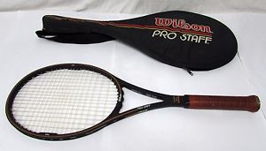 Vintage Wilson Pro Staff Midsize PWS Graphite Kevlar Tennis Racquet