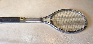 Vintage Wilson  27" Long 4.5" Grip Tennis Racket Stainless Steel