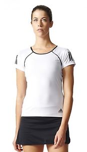 adidas Mujer Tenis Formación Camiseta Camiseta Club blanco y negro