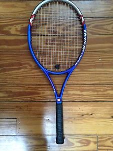 EUC Barely Used  Wilson Hyper Hammer 5.9 Rollers 4 1/8 Tennis Racquet $169 MSRP