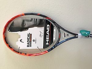 HEAD GRAPHENE XT RADICAL MP 4 1/4 With Free set Luxilon ALU Power 16L
