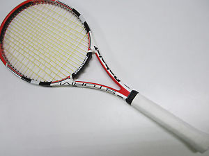BABOLAT PURE STORM PRO STOCK TENNIS RACQUET (4 3/8) NATURAL GUT/LUXILON!!