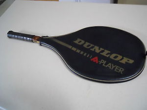 DUNLOP A-PLAYER Graphite Wood Tennis Racquet 