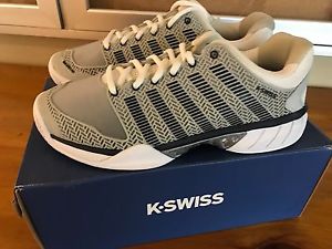 KSwiss Men's Hypercourt Express Grey/Wht/Nvy Size 9