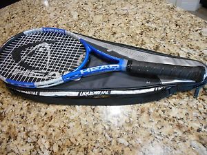 HEAD Liquidmetal 4 Tennis Racquet 4 1/2" Grip Excellent Condition with case 102"