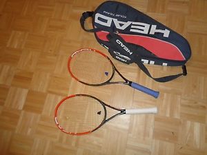 LOT 2 Head Radical S Graphene racquets with bag