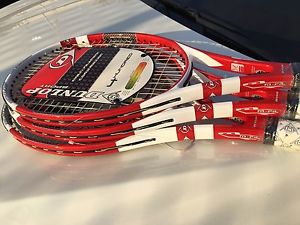 DUNLOP M-Fil 4 Hundred Tennis Racquet Strung 100 Grip Size 4 1/2 ~ Lot Of 3, New