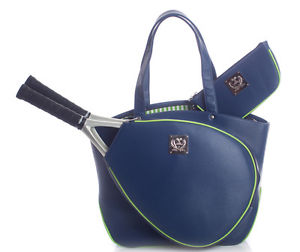 Court Couture Cassanova Tennis Bag in Epi Navy (sligtly irregular)