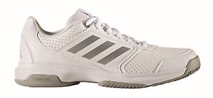 adidas Mujer Tenis Botín Tennischuh Adizero Attack W blanco / plata