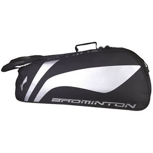 Li-ning 6 Raquette Thermo Polyester Badminton Sac - 2 Compartiment Sac