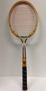 VINTAGE WILSON JIMMY CONNORS PROFESSIONAL CHAMP TENNIS RACQUET - WOOD NO RESERVE