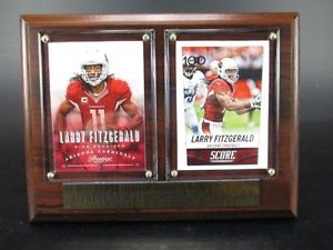 Larry Fitzgerald Arizona Cardinals Photo Murale Bois 20 cm,Plaque NFL Football