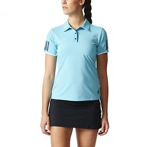 adidas Mujer Tenis Informal Camiseta Polo Club polo Protección UV 50+ azul