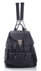 Court Couture Hampton Tennis Bag -Obsidian Black (little mark on the hook
