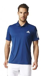 adidas Camisetas Hombre Informal Camiseta Polo Club polo azul blanco