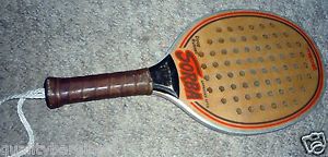 Vintage Marcraft Doug Russel Sorba Wooden Platform tennis Racquet/Paddle