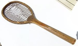 1905 Wright & Ditson Boston Mass Championship Tennis Gut String Racket