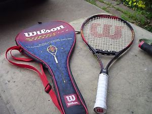 Wilson Super Slam 125 Super Oversize Tennis Racquet 4 1/2 w Overwrap