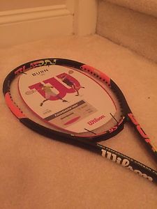 2016 Wilson Burn 95 New Tennis Racquet-Unstrung-4 3/8''Grip Great Deal!
