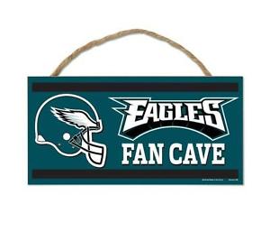 Philadelphia Eagles Panneau en bois Plaque de porte 25 cm,NFL Football,éventail