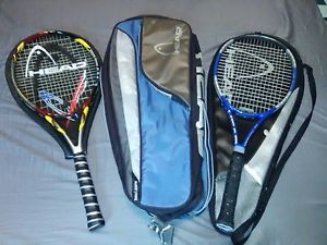 Head Liquidmetal 4 Mid Plus Tennis Racquet + Titanium 3000 Oversize