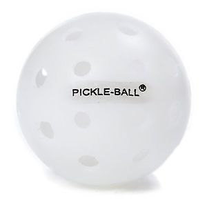 DURA Outdoor Pickleball Balls by Pickle-Ball, Inc. DURA FAST 40 White, Dozen