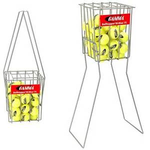 GAMMA HI RISE BALL HOPPER VALUE PACK-48 TENNIS BALLS INCLUDED
