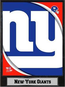 New York Giants Logo Photo Murale Bois 30 cm,Plaque NFL Football ,petit Défauts
