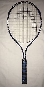 Head Agassi 25 Junior Tennis Racquet Blue with 3 7/8" grip