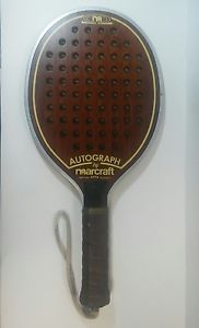 Vintage Autograph Paddle By Marcaft APTA Approved