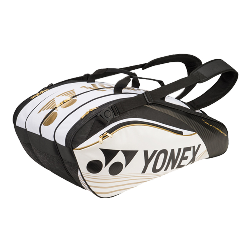 Pro Nine Pack Tennis Bag White