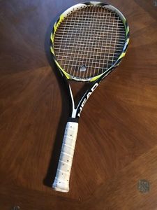 Head Oversize Microgel Extreme Team 4 3/8 Tennis Racquet  107 Micro Gel 16/19 S2
