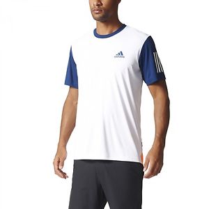 adidas Camisetas Hombre Formación Camiseta Camiseta Club blanco