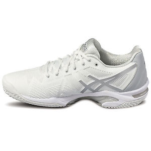 Asics Mujer Zapatillas de tenis solución en Gel Speed 3 Clay blanco