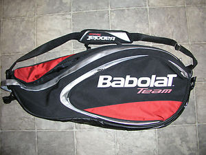 Babolat Team 6 Racquet carry bag red/black