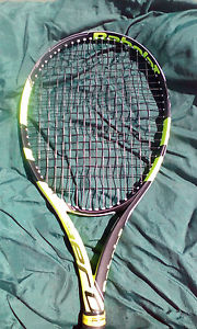 Babolat Pure Aero Lite Babolat Rpm blast string 4 3/8 tennis racquet