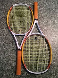 2 used YONEX S-Fit 3 tennis rackets