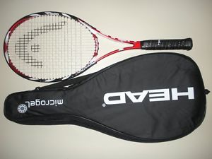 HEAD MICROGEL PRESTIGE  MP 98 TENNIS RACQUET 4 1/2 (NEW STRINGS)