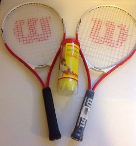 Wilson Tennis Racquets/Tennis Balls
