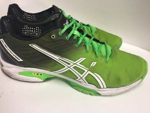 Asics Gel Solution Speed Men's Size 12 Green Running Shoes Model E400j