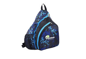 PICKLEBALL MARKETPLACE "Blue Splash" Sling Backpack - New/Embroidered - Blue