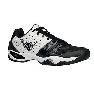 Viking T22 Men's Platform Tennis Shoe (White/Black)