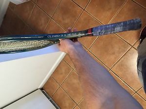 Prince SYNERGY 26 DB MID PLUS Strung Tennis Racquet 4-5/8" NICE FREE SHIPPING